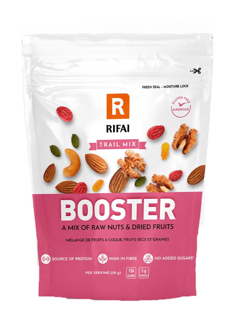 Rifai Booster Mischung aus rohen Nüssen und getrockneten Früchten