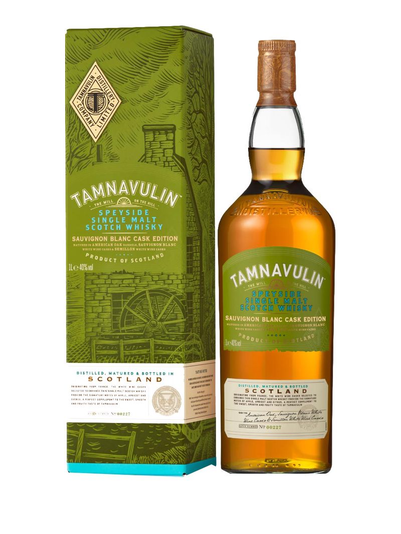 Tamnavulin Sauvignon Blanc Cask Edition Speyside Single Malt Scotch Whisky 40% 1L Geschenkkarton