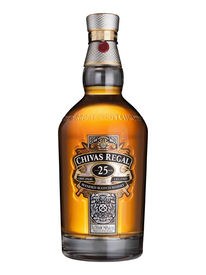 Chivas Regal 25y Blended Scotch Whisky 40% 0.7L Geschenkverpackung