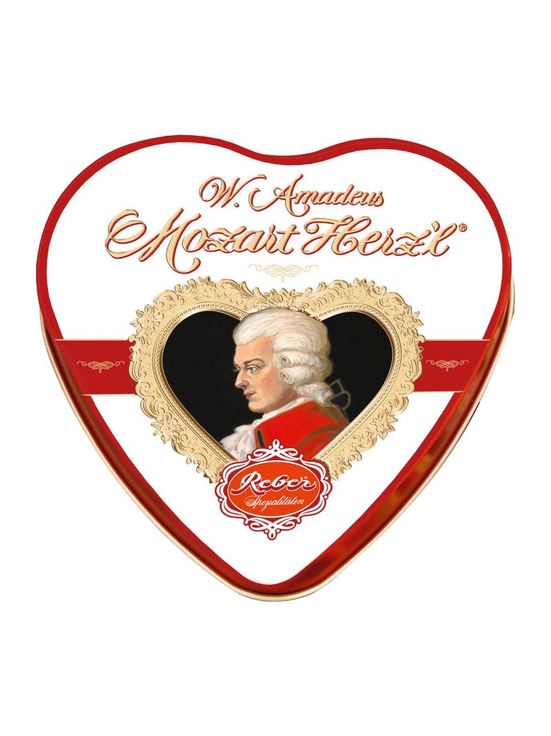 Reber Mozart Herzl Dose 60g