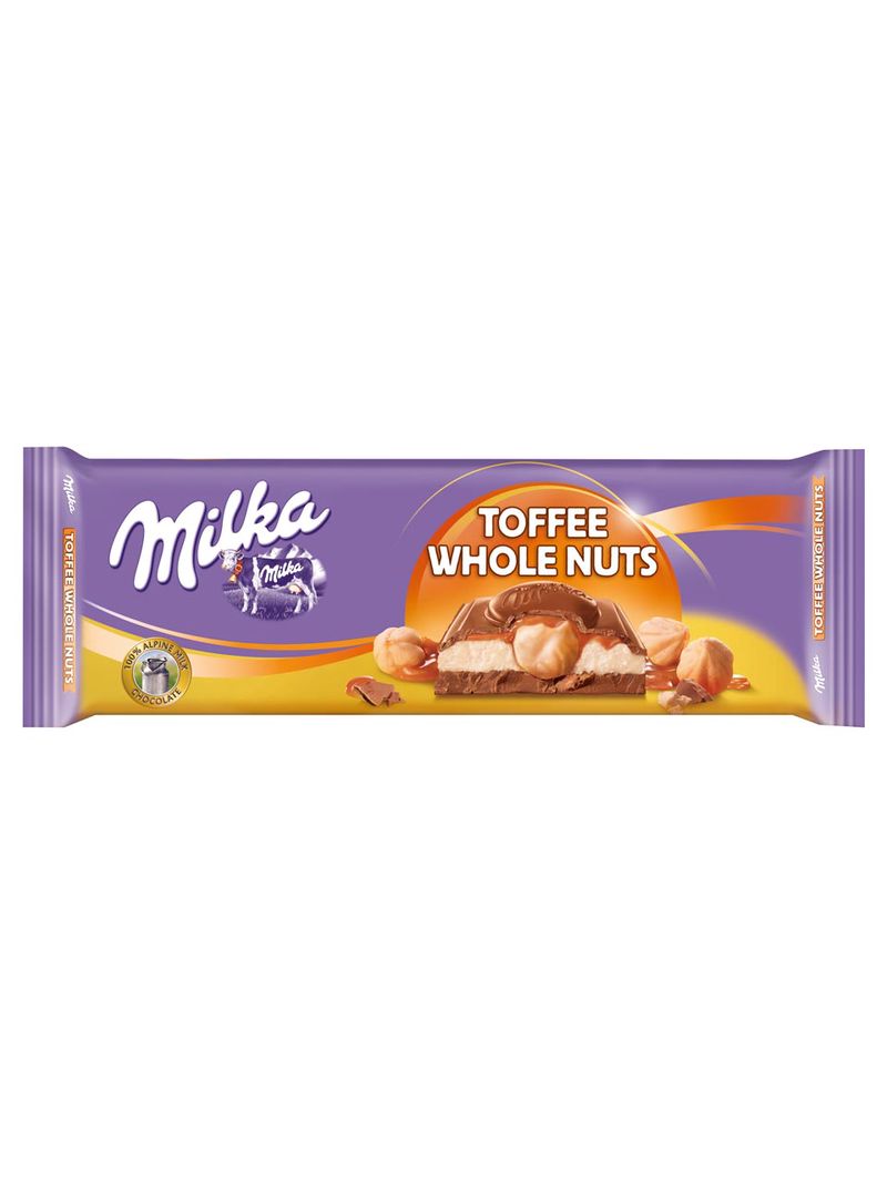 Milka Toffee Ganze Nuss 300g