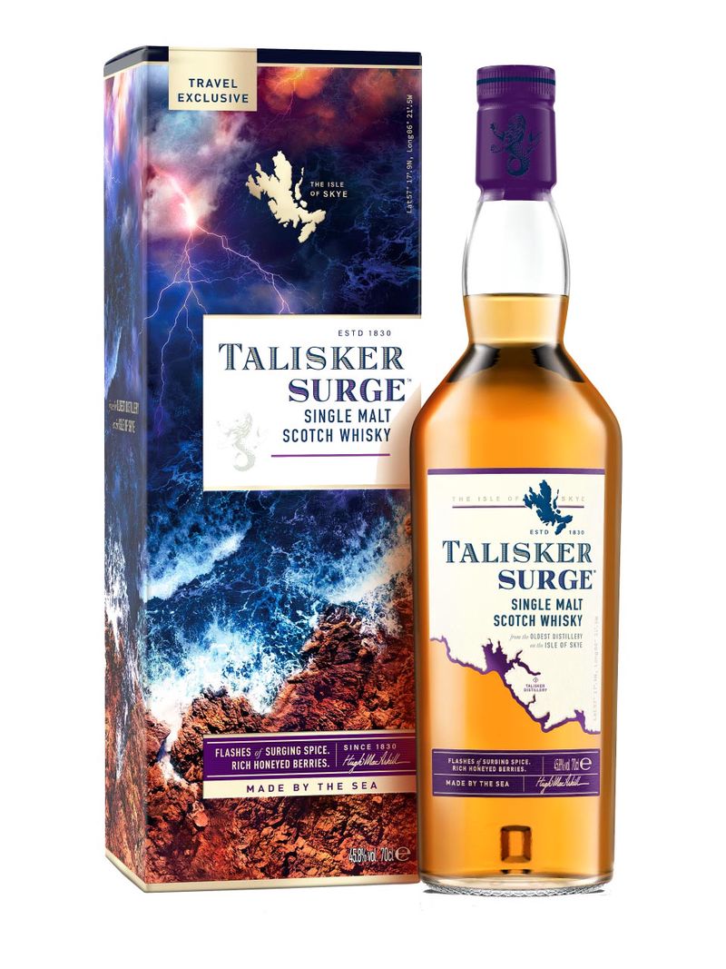 Talisker Surge Single Malt Scotch Whisky 45.8% 0.7L Geschenkpackung