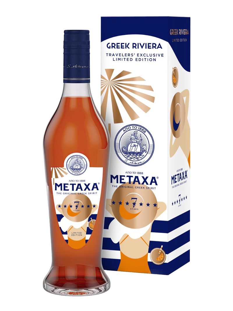 Metaxa 7 Stars Greek Riviera Brandy Limited Edition 40%