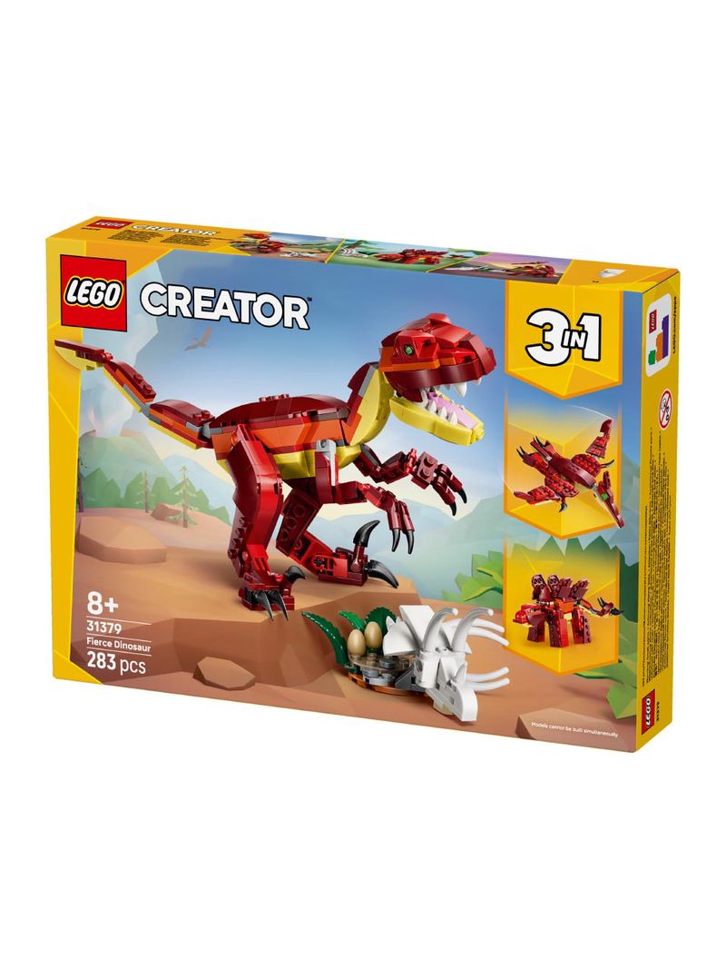 LEGO® Creator 31379 3-in-1 Wilder Dinosaurier, Stegosaurus, Velociraptor - Bild 16
