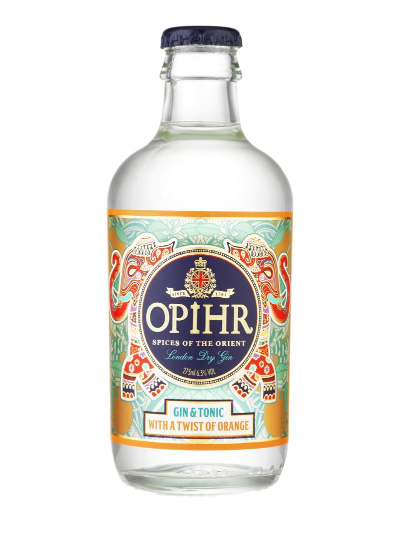 Opihr Gin & Tonic with a twist of Orange 6.5% 0.275L (70cl)
