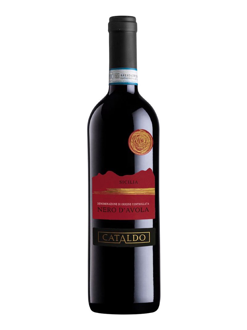 Cataldo, Nero D'Avola, Sizilien, DOC, trocken, rot 0.5L