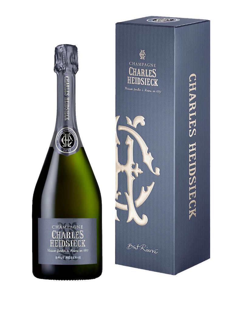 Charles Heidsieck, Brut Réserve, Champagne, AOC, brut, weiß 0.75L (Geschenkverpackung)