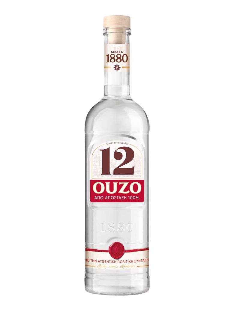 Ouzo 12 Aperitif 40% 1L