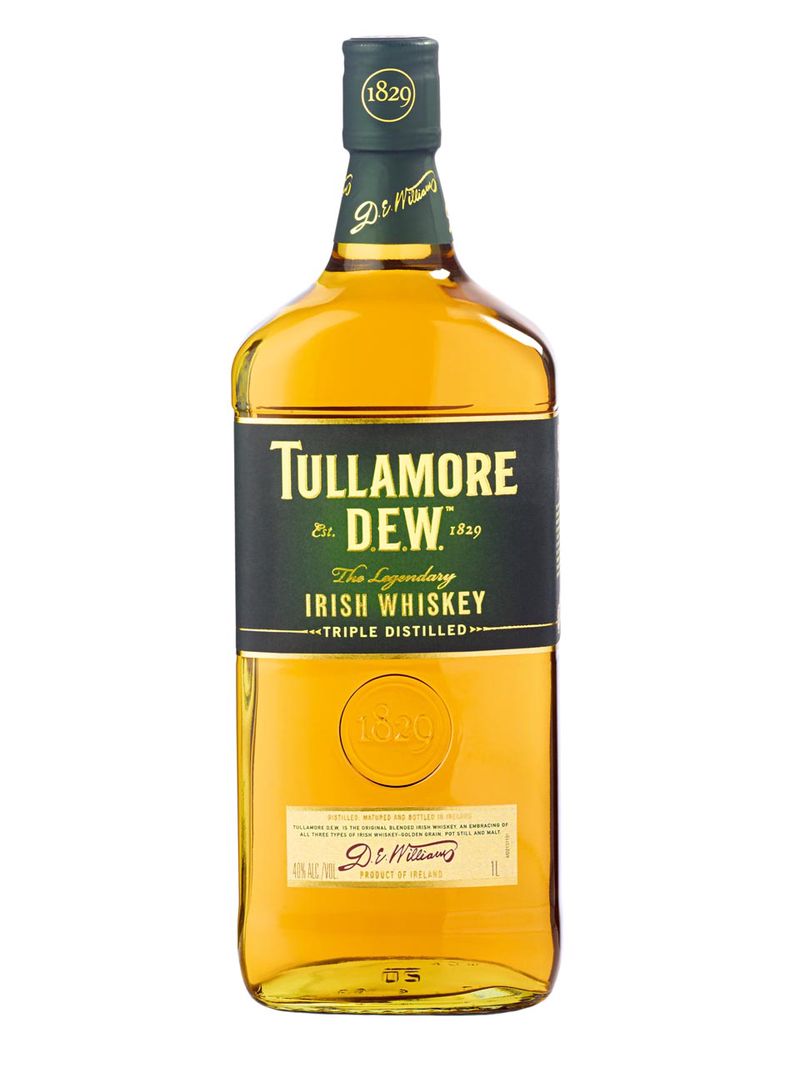 Tullamore Dew Original Blended Irish Whiskey 40% 1L