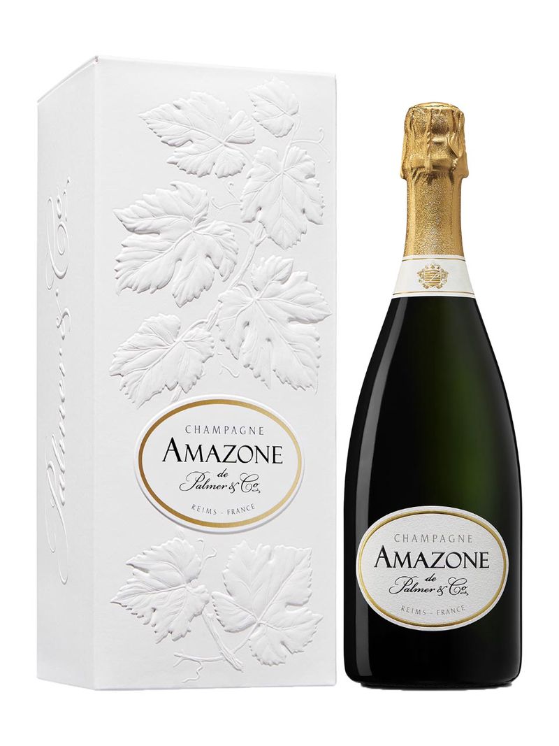 Palmer & Co., Amazone de Palmer, Champagne, AOC, brut, weiß (Geschenkverpackung) 0.75L