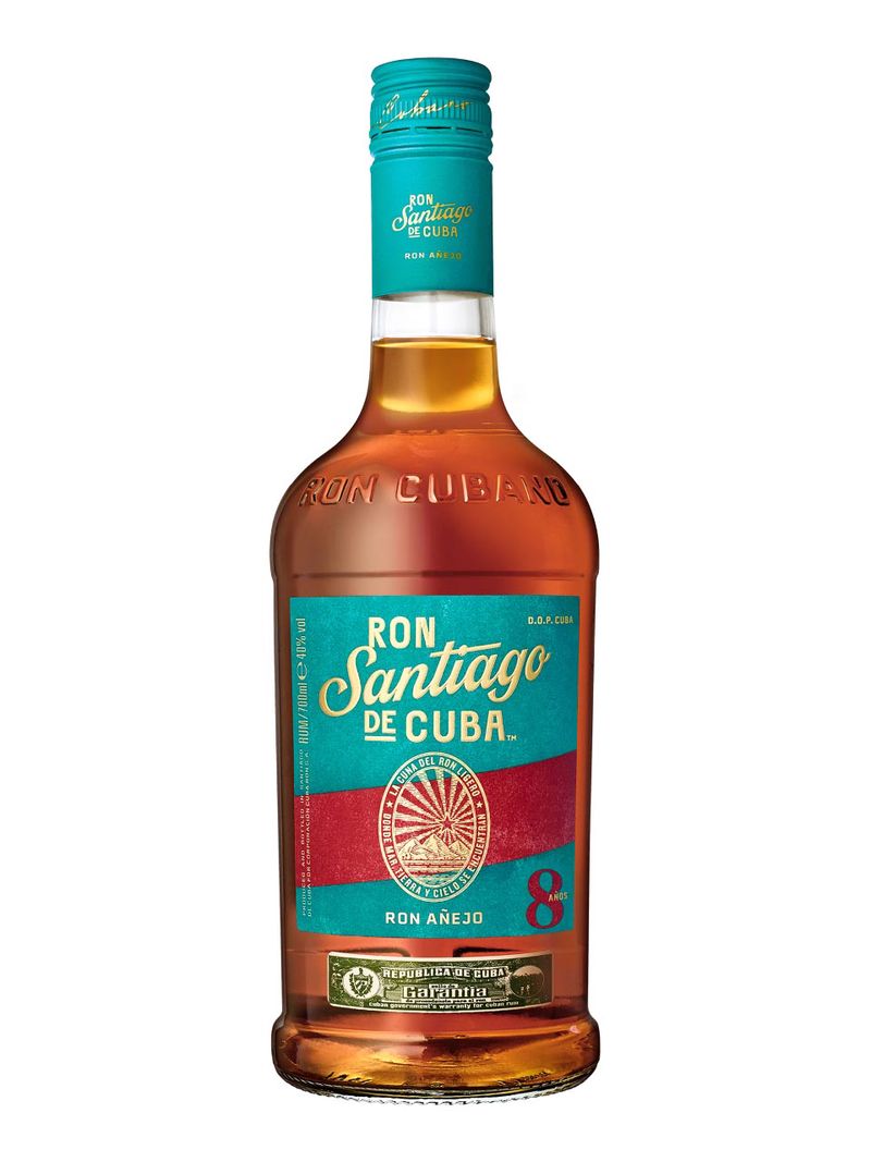 Ron Santiago de Cuba 8yo 40% 70cl
