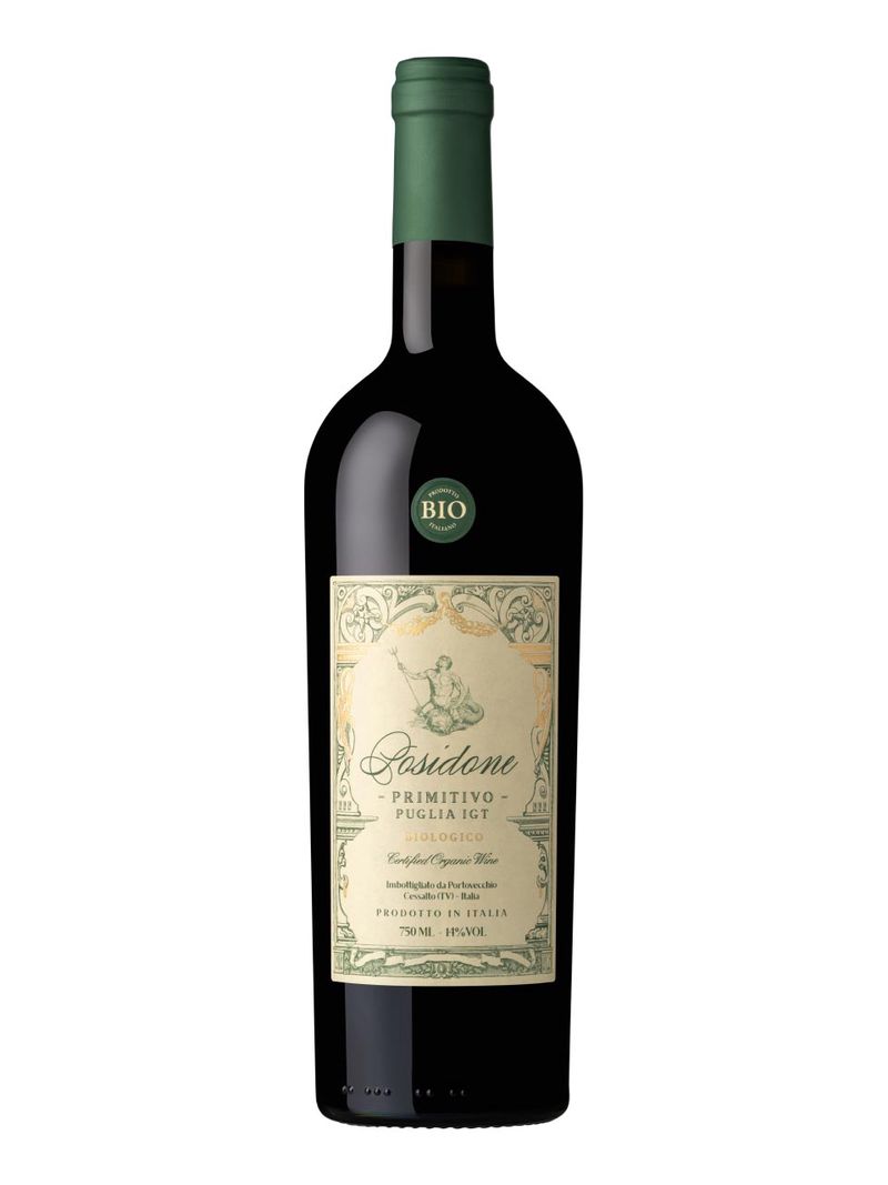 Posidone, Primitivo, Apulien, IGT, trocken, rot (bio) 0.75L