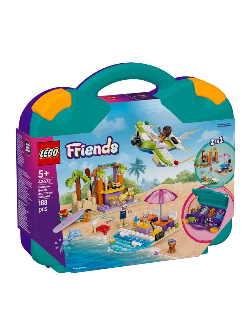 LEGO System A/S, Lego Friends, Creative Beach and Travel Suitcase