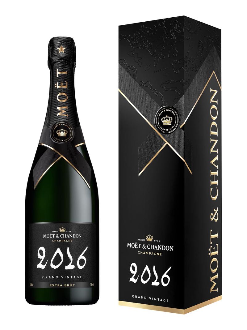 Moët & Chandon Brut Vintage, weiß 0.75L Geschenkverpackung