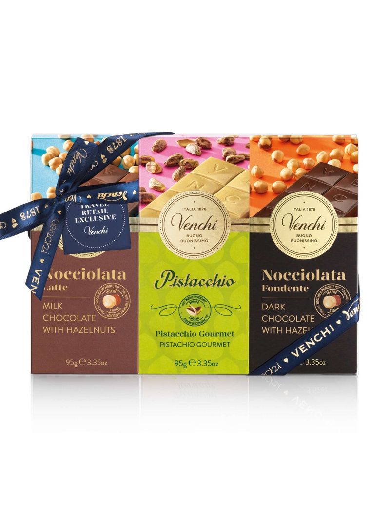 Venchi Schokoladentafel Multipack 285g