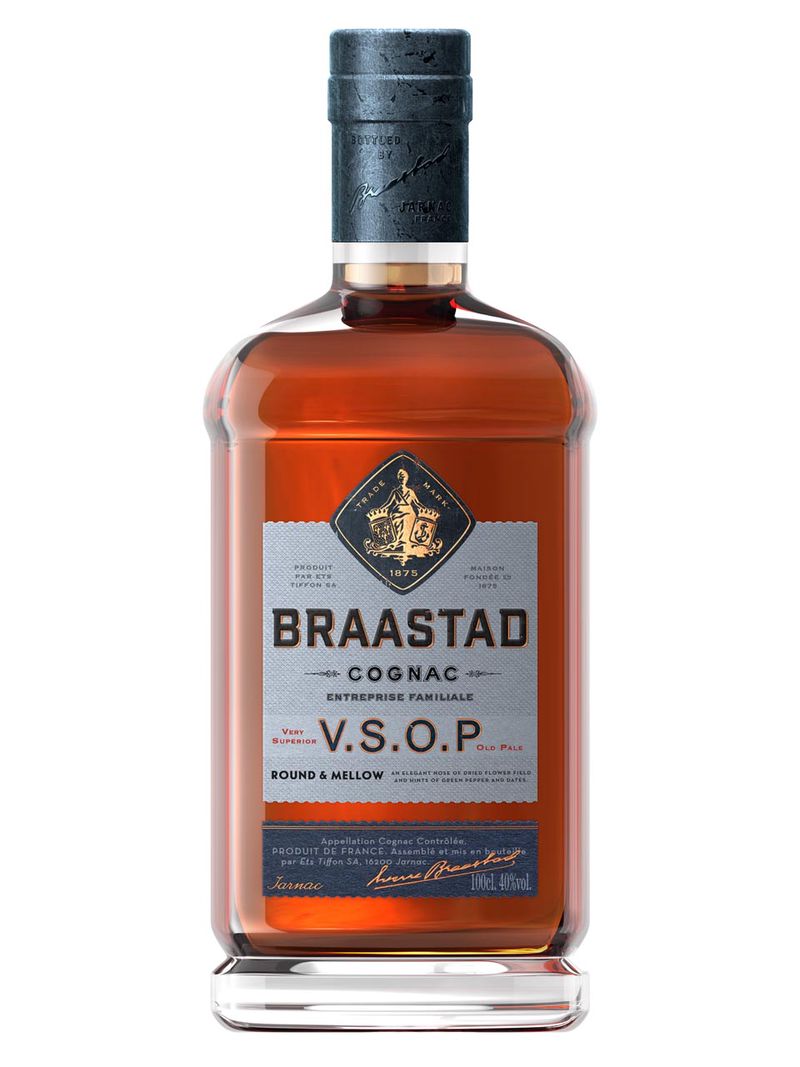 Braastad VSOP Cognac 40% 1L