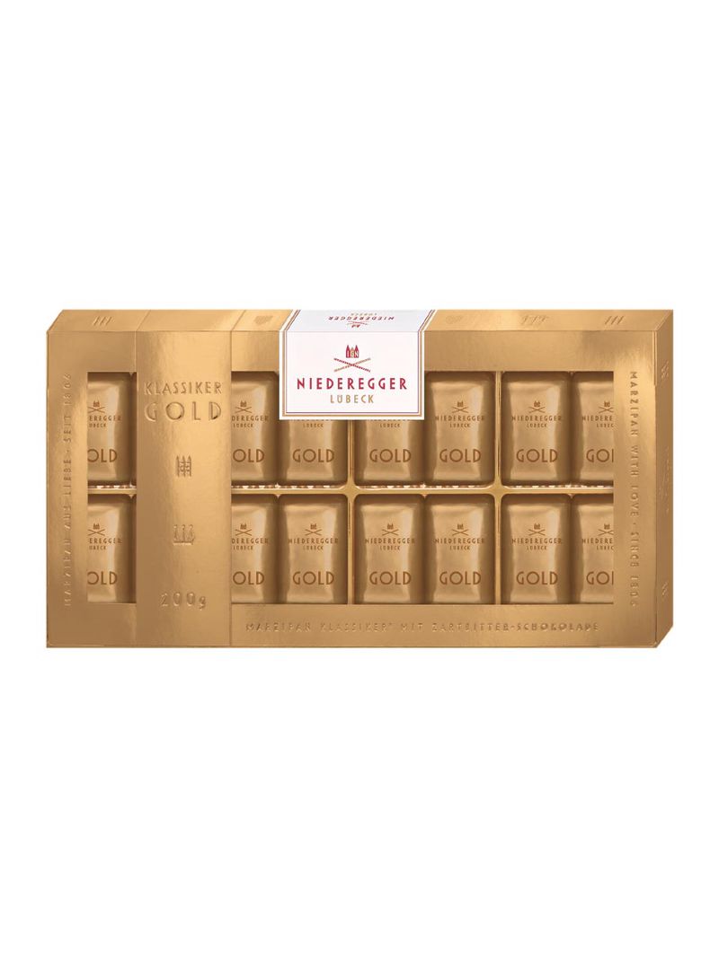 Niederegger Marzipan classics gold 200g