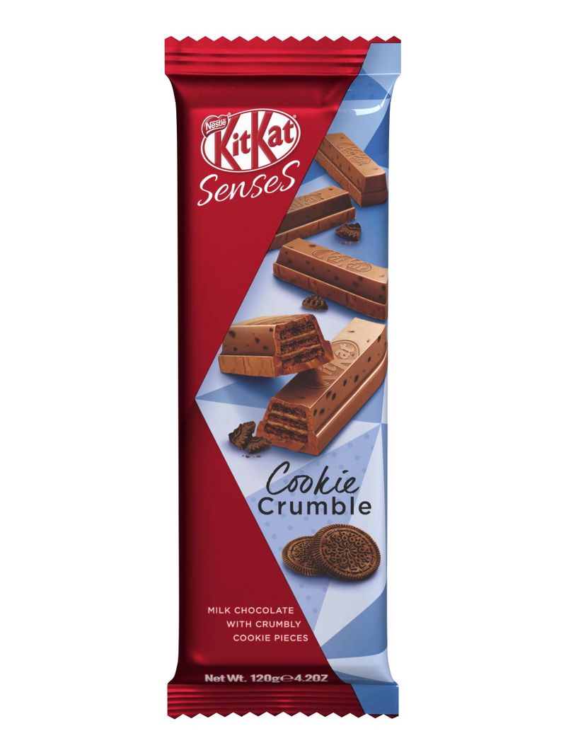 KitKat Senses Cookie Crumble Schokoladentafel 120g