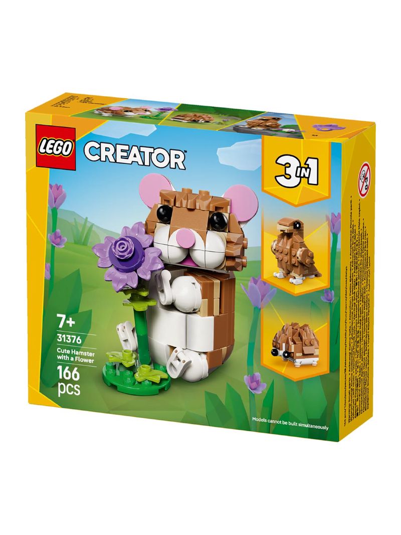 LEGO Creator 3in1 Cute Hamster with a Flower Toy 31376 - Bild 14