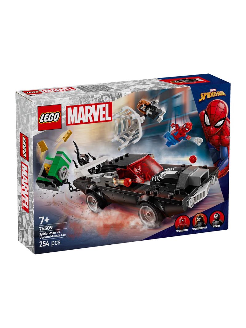 LEGO System A/S, Super Heroes Marvel, Spider-Man vs. Venom Muscle Car