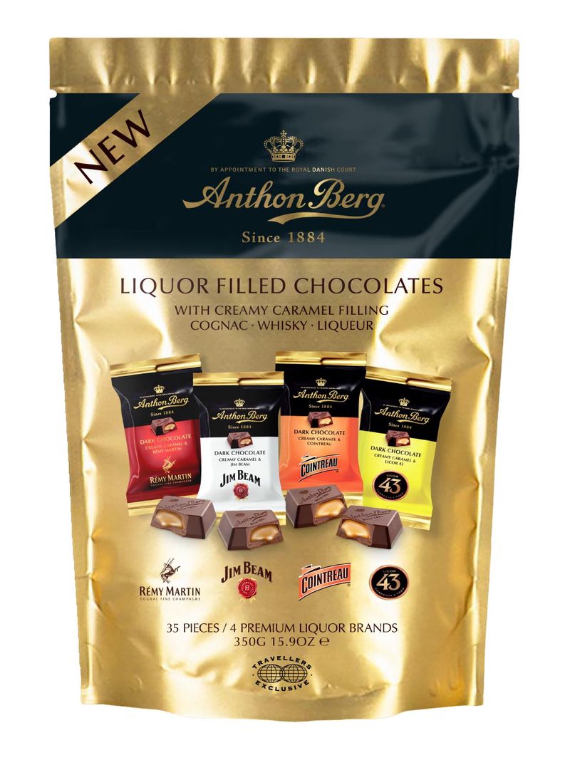 Anthon Berg LIQ Mini Tabletten Mix 350g