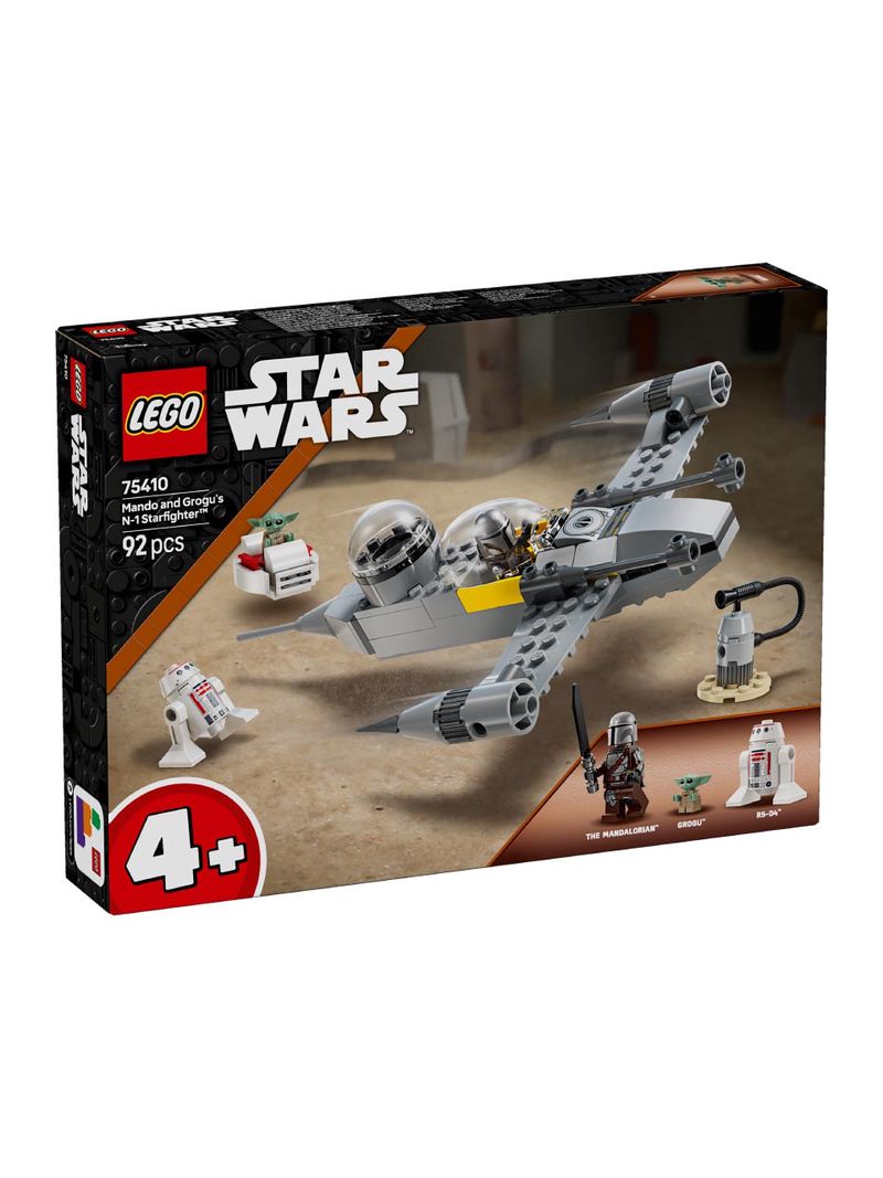 LEGO System A/S, Star Wars Tm, Mando and Grogu’s N-1 Starfighter™