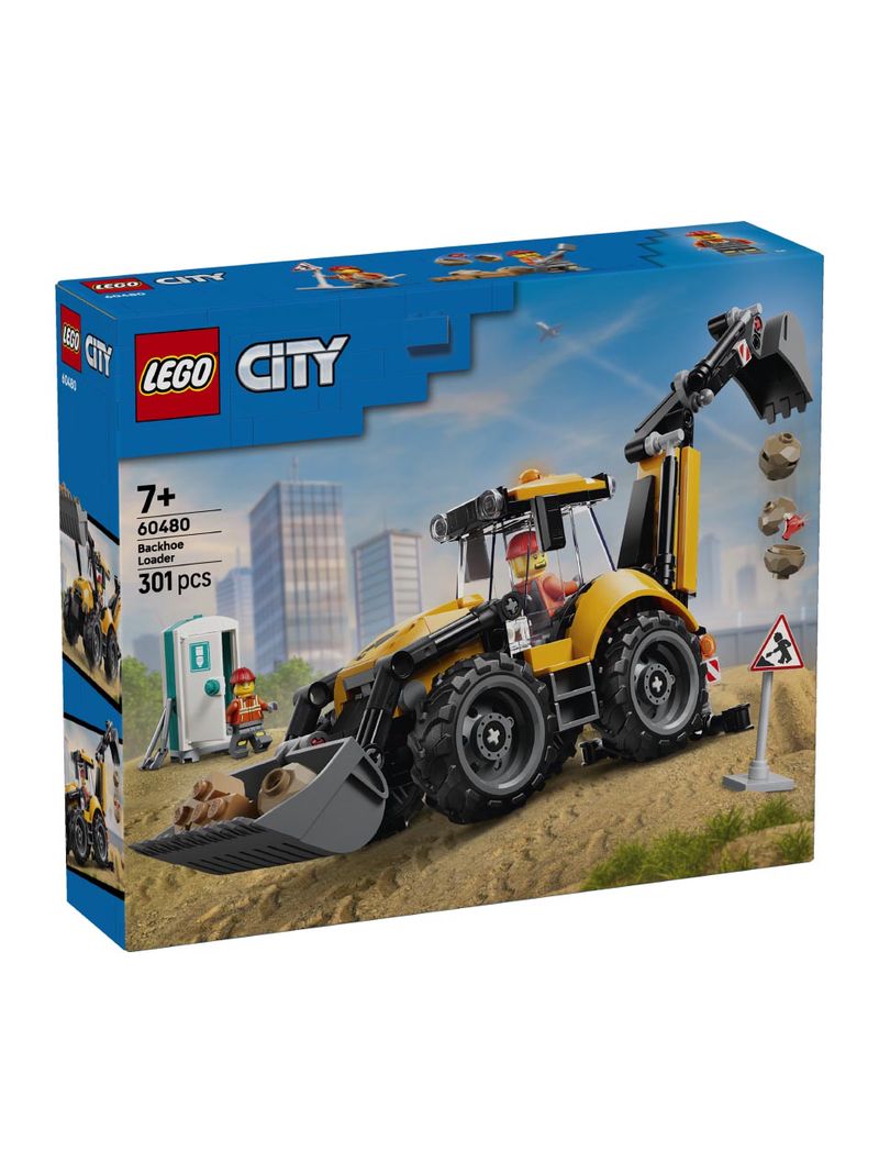LEGO® City 60480 Gelber Baggerlader - Bild 19