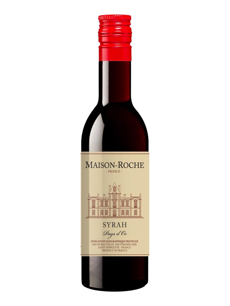 Maison Roche, Syrah, Pays d'Oc, IGP, trocken, rot (Drehverschluss) 0.187L