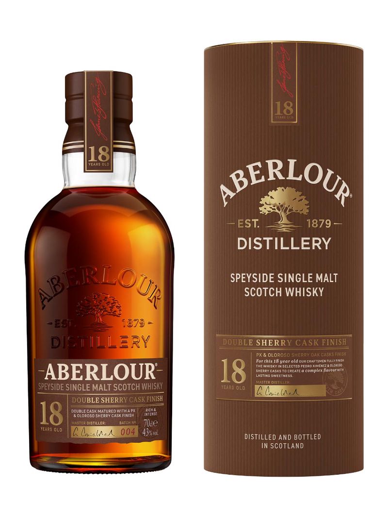 Aberlour 18YO Single Malt Scotch Whisky Scotland 43% 0.7L