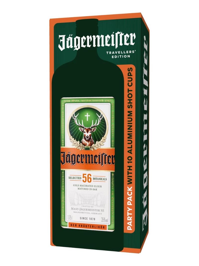 Jägermeister Likör 35% 1.75L Partypack