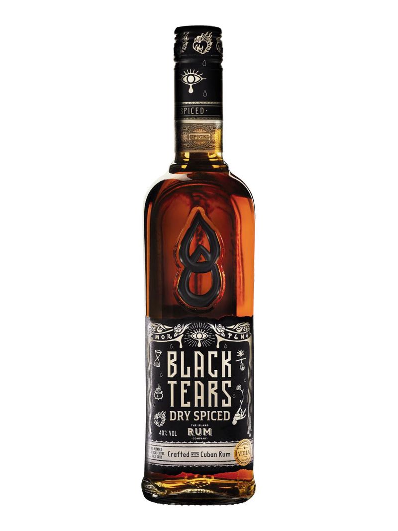 Black Tears Spiced Rum 40% 1L