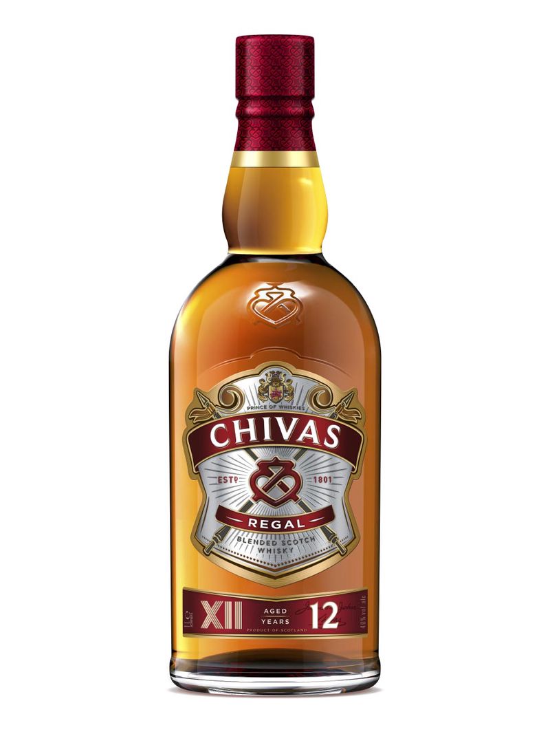 Chivas Regal 12y Blended Scotch Whisky 40% 1L