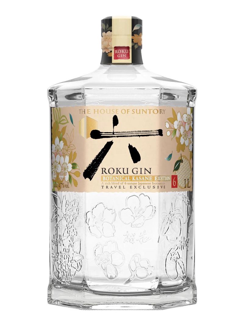 Roku Gin Botanical Kasane Edition 47% 1L
