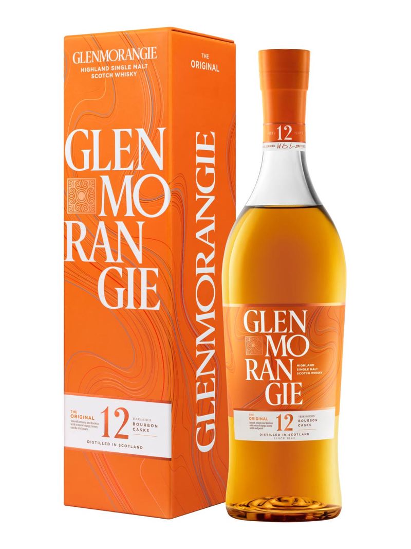 Glenmorangie The Original 12y Highland Single Malt Scotch Whisky 40% 1L Geschenkverpackung