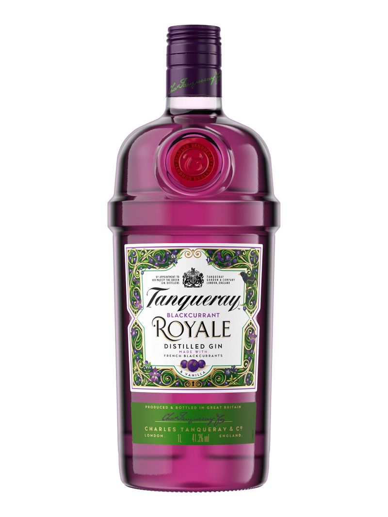 Tanqueray Blackcurrant Royale Gin 41.3% 1L