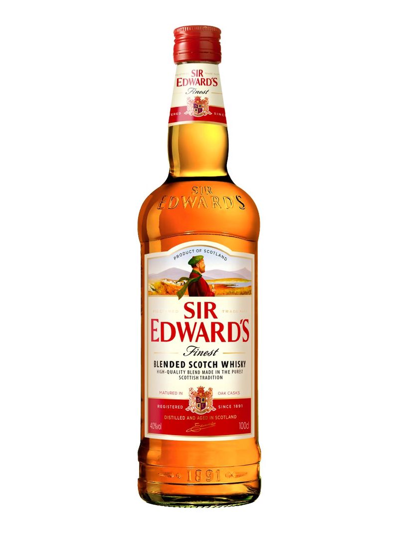 Sir Edward's Finest Blended Scotch Whisky 40% 1L