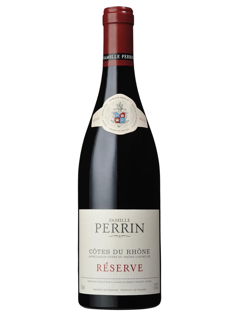 Famille Perrin, Réserve, Côtes du Rhône, AOC, trocken, rot (Drehverschluss) 0,75L