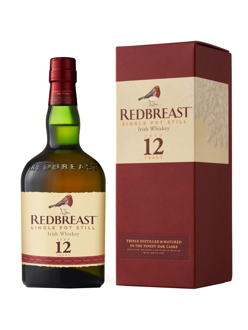 Redbreast 12y Single Pot Still Irish Whiskey 40% 0.7L Geschenkverpackung - Bild 1