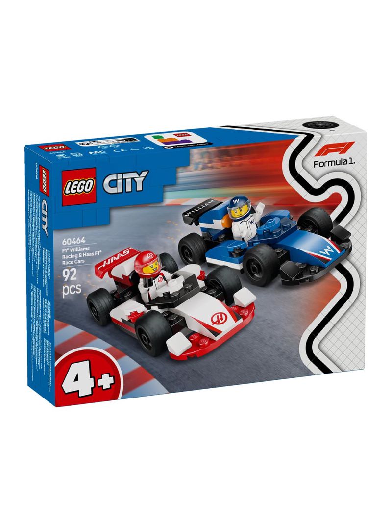 LEGO System A/S, City Project Alicia 2025, F1® Williams Racing und Haas F1® Rennautos