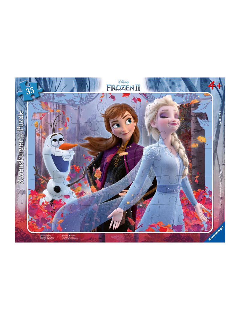 Ravensburger, 30-48 T. Frame Jigsaw, Frozen 2 Ramenpuzzle 30-48T