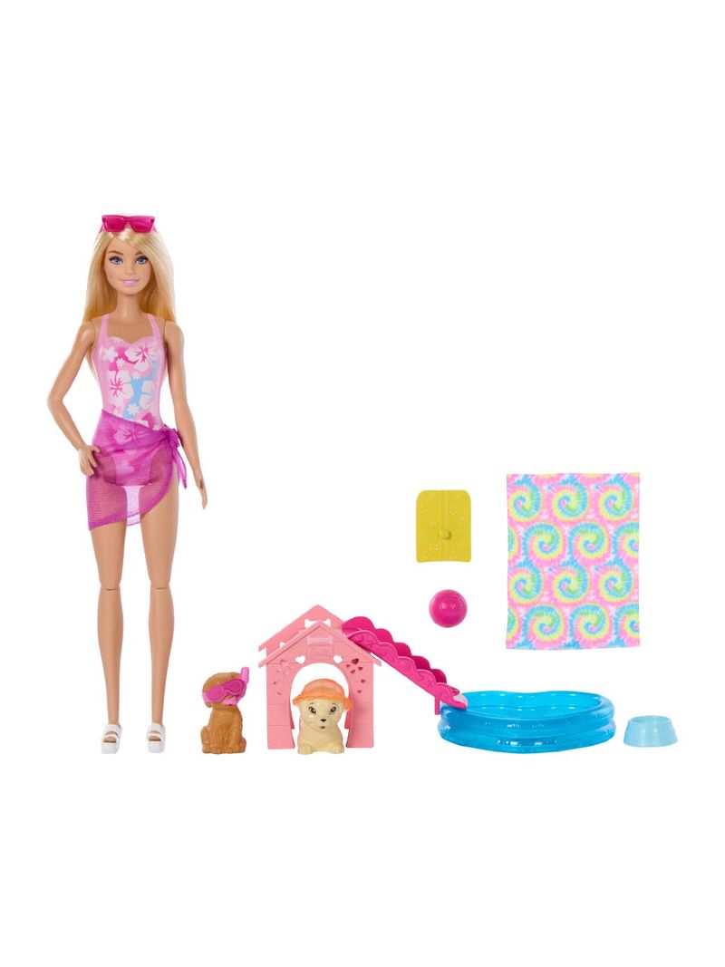 Barbie, Barbie Hündchen Pooplparty aloha blond
