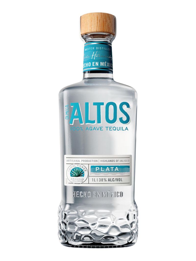 Olmeca Altos Plata Tequila 38% 1L