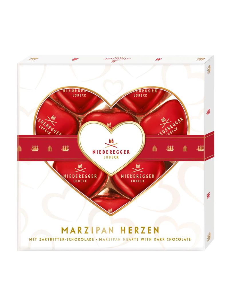 Marzipan Herzen 125g