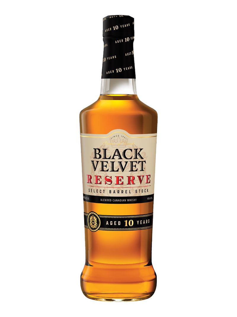 Black Velvet Reserve 10yo Blended Canadian Whisky 40% 1L