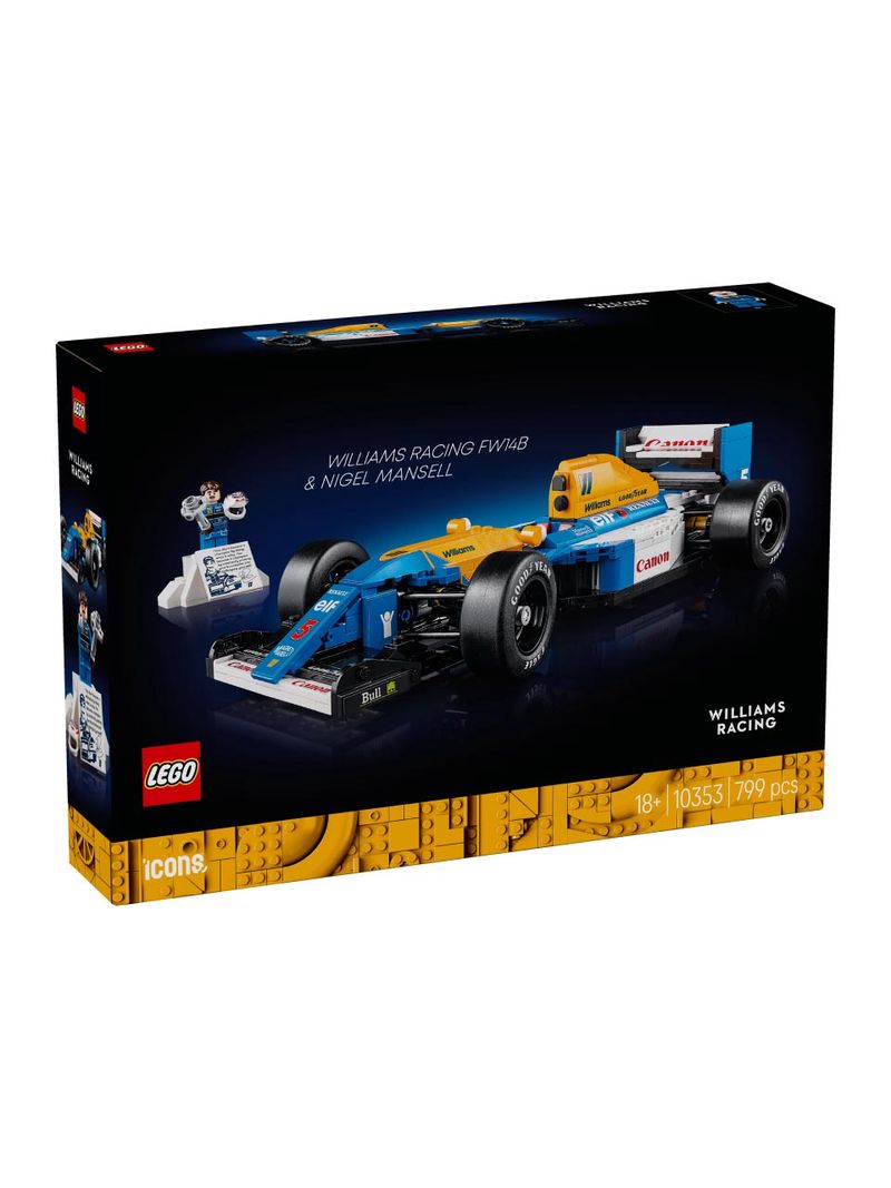 LEGO System A/S, Icons, Williams Racing FW14B & Nigel Mansell