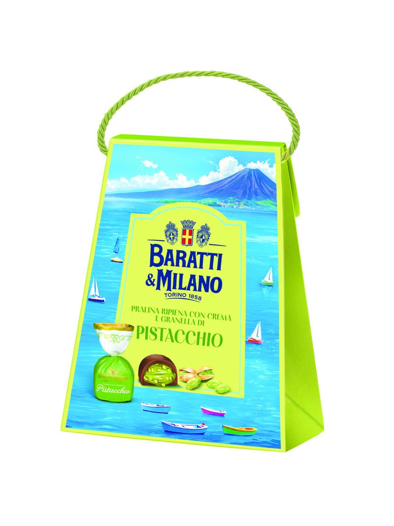 Baratti & Milano Ballotin Pralinen gefüllt mit Pistazien 150g