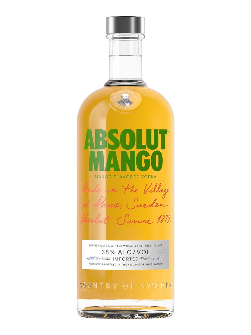 Absolut Vodka Mango 38% 1L