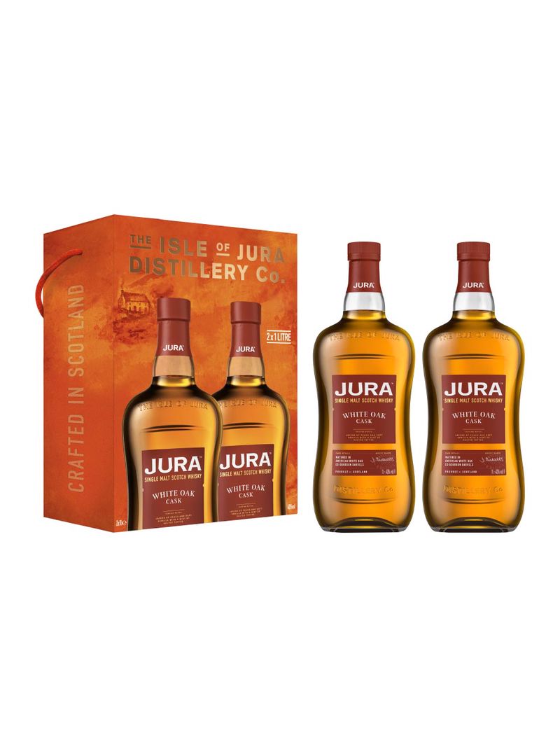 Jura White Oak Cask, Island Single Malt Scotch Whisky TP 40% 2x1L
