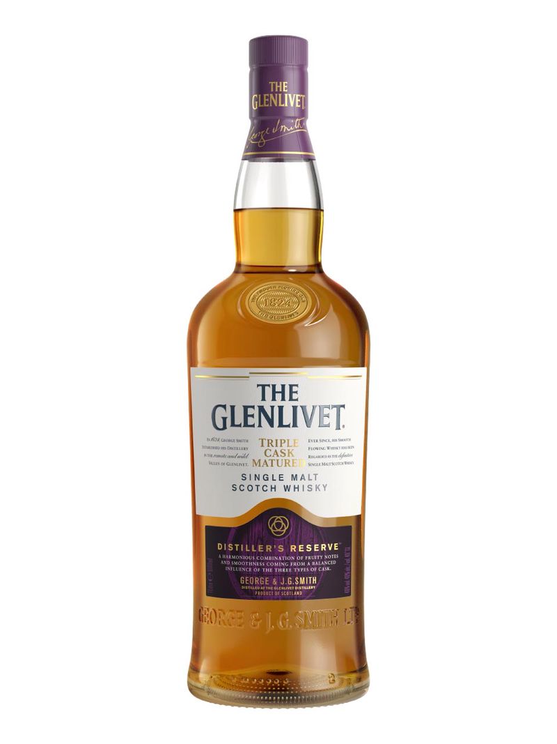 Glenlivet Triple Cask Matured Distillers Reserve Speyside Single Malt Scotch Whisky 40% 1L