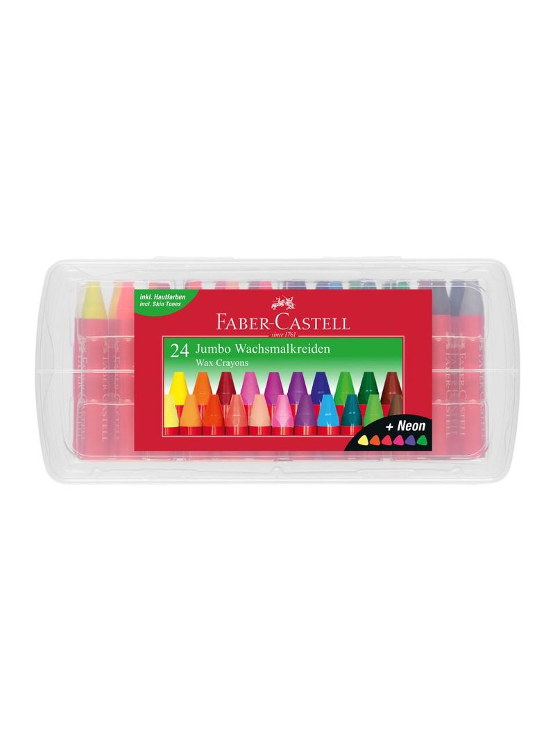 Faber-Castell, Wachsmalkreiden Jumbo 24er Box